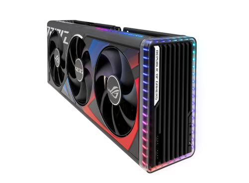 ASUS ROG Strix GeForce RTX® 4090 Gaming Graphics Card (PCIe 4.0, 24GB GDDR6X, HDMI 2.1a, DisplayPort 1.4a)