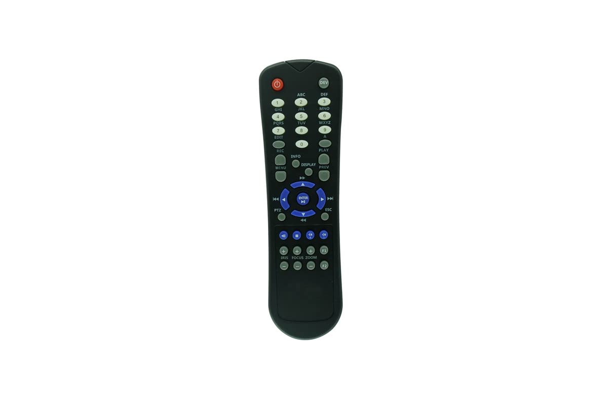 HCDZ Replacement Remote Control for Hikvision DS-8104HFI-ST DS-8108HFI-ST DS-8116HFI-ST DS-8104HWI-ST DS-8108HWI-ST DS-8116HWI-ST DS-8004HFI-ST DS-8008HFI-ST Network Video Recorder NVR DVR