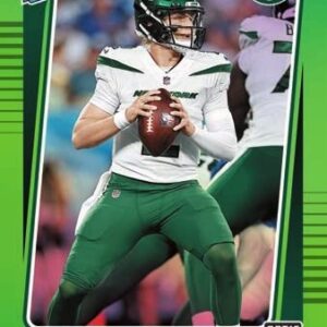 2021 Panini Donruss Optic Football Jumbo Cello Pack (Green Velocity Parallels!) - 12 Trading Cards per Pack