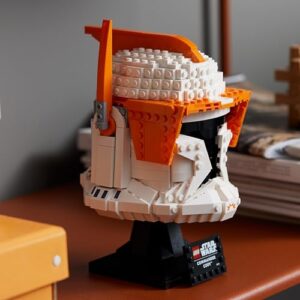 LEGO Star Wars Clone Commander Cody Helmet 75350 Collectible Building Set - Featuring Authentic Details, Office Decor Display Model for Adults, The Clone Wars Collection Memorabilia and Gift Idea