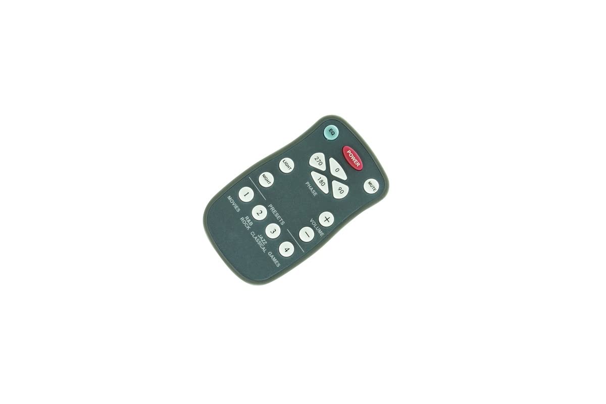 HCDZ Replacement Remote Control for Velodyne CHT-Q Series CHT-8Q CHT-10Q CHT-12Q CHT-15Q CHT8Q CHT10Q CHT12Q CHT15Q DSP-Controlled Home Theater Subwoofer