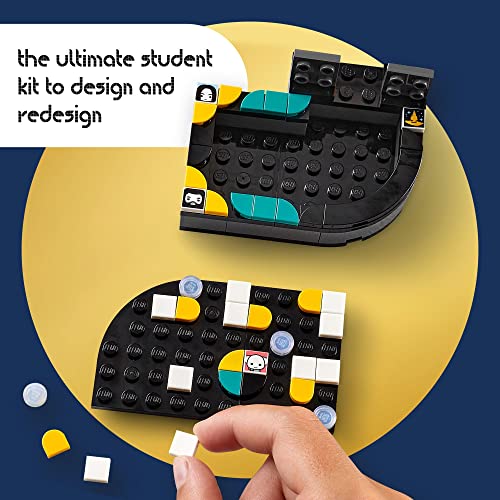 LEGO DOTS Hogwarts Desktop Kit 41811, DIY Harry Potter Back to School Accessories and Supplies, Desk Décor Items and Patch Sticker, Crafts Toys