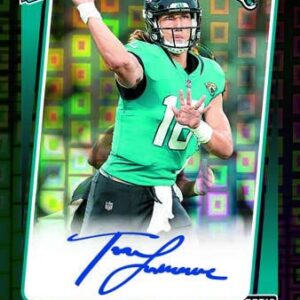 2021 Panini Donruss Optic Football Jumbo Cello Pack (Green Velocity Parallels!) - 12 Trading Cards per Pack