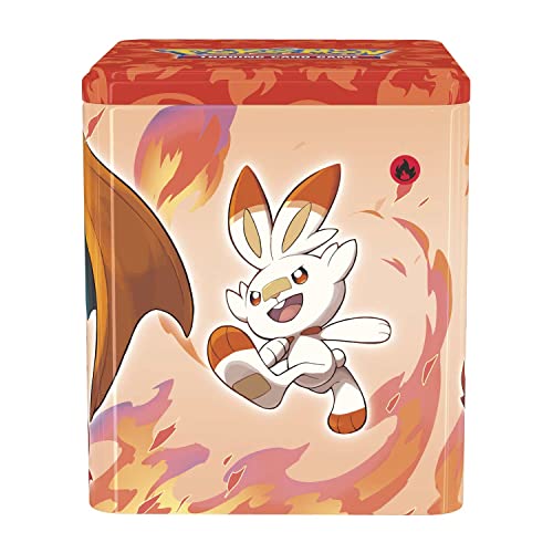 Pokemon TCG: Fire Stacking Tin