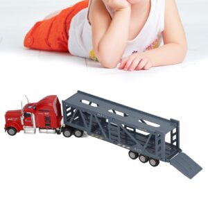 Remote Control Container Truck, 165 Alloy Semi Trailer Truck Toy for Kids Children Birthday