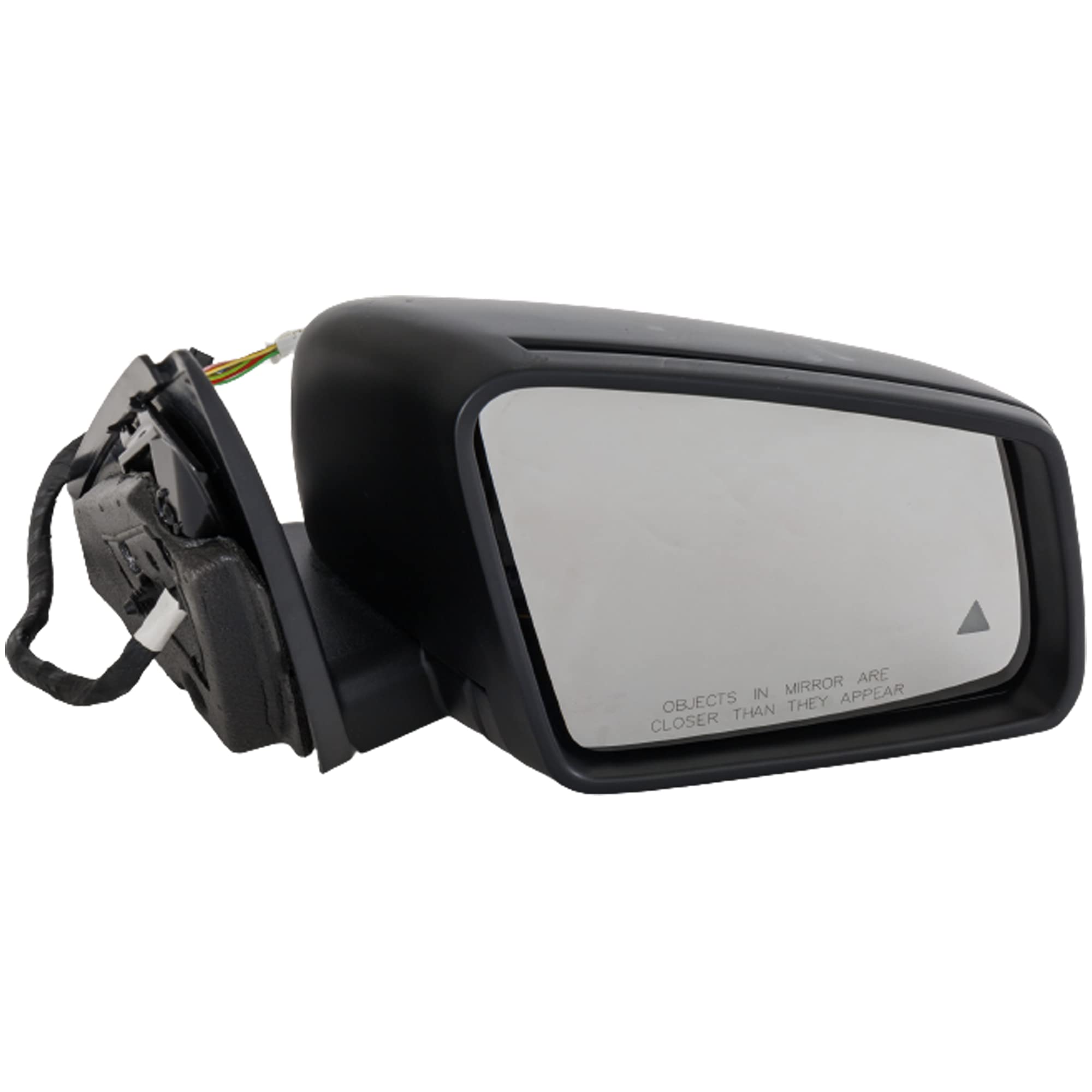 Kool Vue Passenger Side Power Heated Mirror for Mercedes Benz C250 C300 C350 C63 AMG 2012-2014 Power Fold With Signal Light, Blind Spot Light, Memory & Puddle Lamp Paintable Sedan