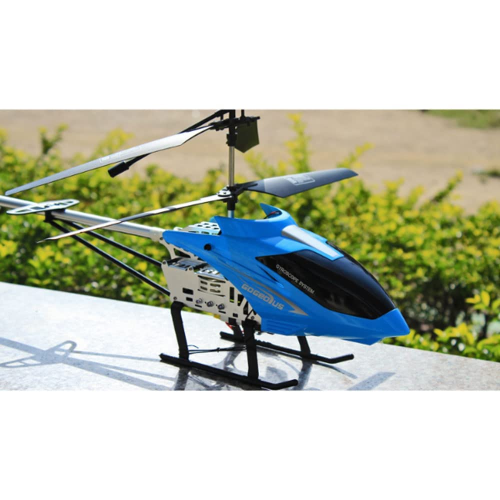 75cm 3.5CH Huge RC Airplane Drone Charging Electric Suspension Child Boy Resistance to Fall Pressure Aircraft Boys Girls Adults Flying Toys Outdoor Parent-Child Remote Control Alloy Helicopter