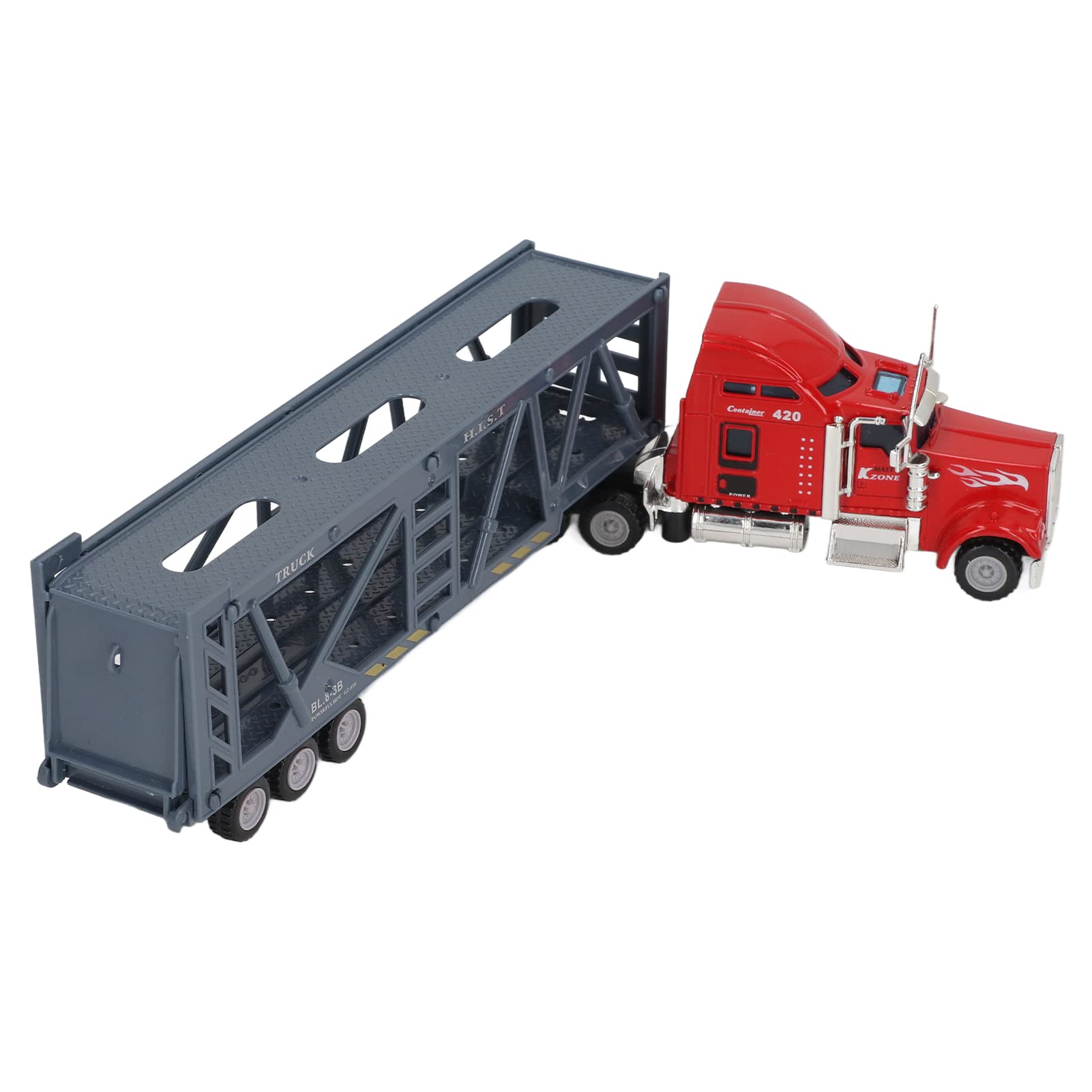 Remote Control Container Truck, 165 Alloy Semi Trailer Truck Toy for Kids Children Birthday