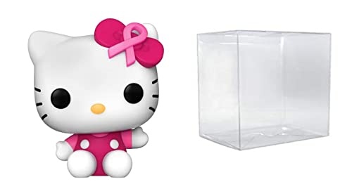 Funko Pop! Hello Kitty Breast Cancer Research Foundation Pink Shop Exclusive Bundled with Pop Protector