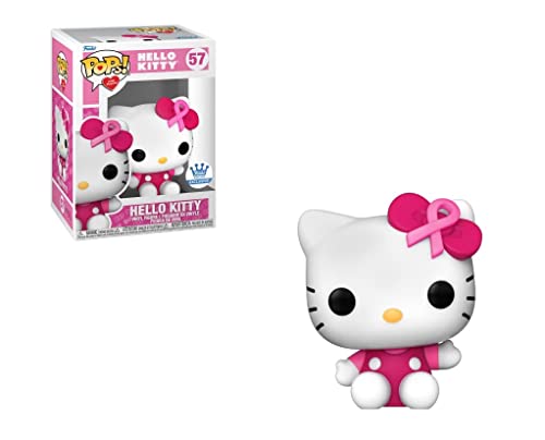 Funko Pop! Hello Kitty Breast Cancer Research Foundation Pink Shop Exclusive Bundled with Pop Protector