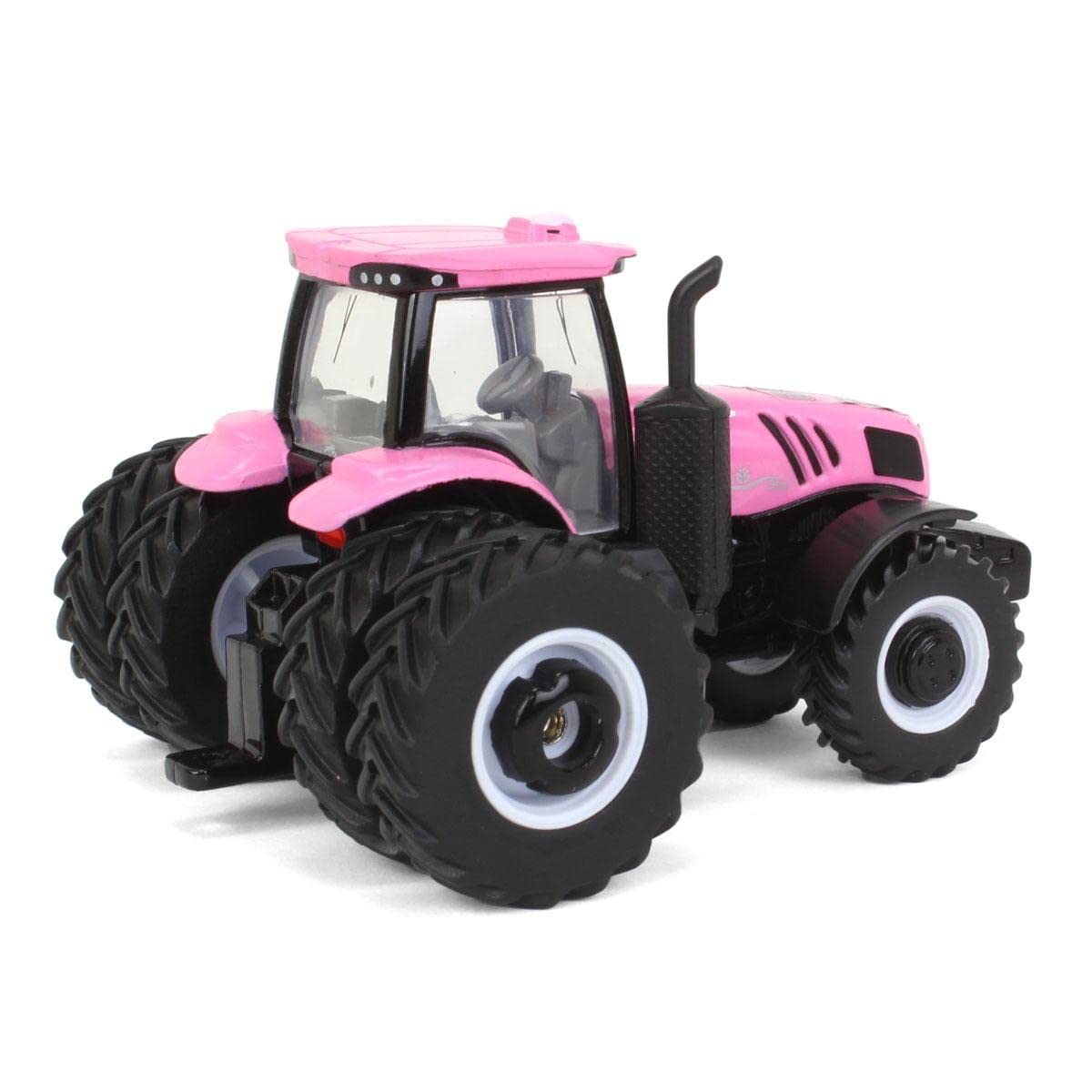 ERTL 1/64 Pink New Holland Genesis T8.380 Tractor with Rear Duals 13997