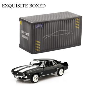 TOKAXI 1/36 Scale Chevrolet 1969 Camaro SS Diecast Cars Models,Pull Back Vehicles Toy Cars,Cars Gifts for Boys Girls