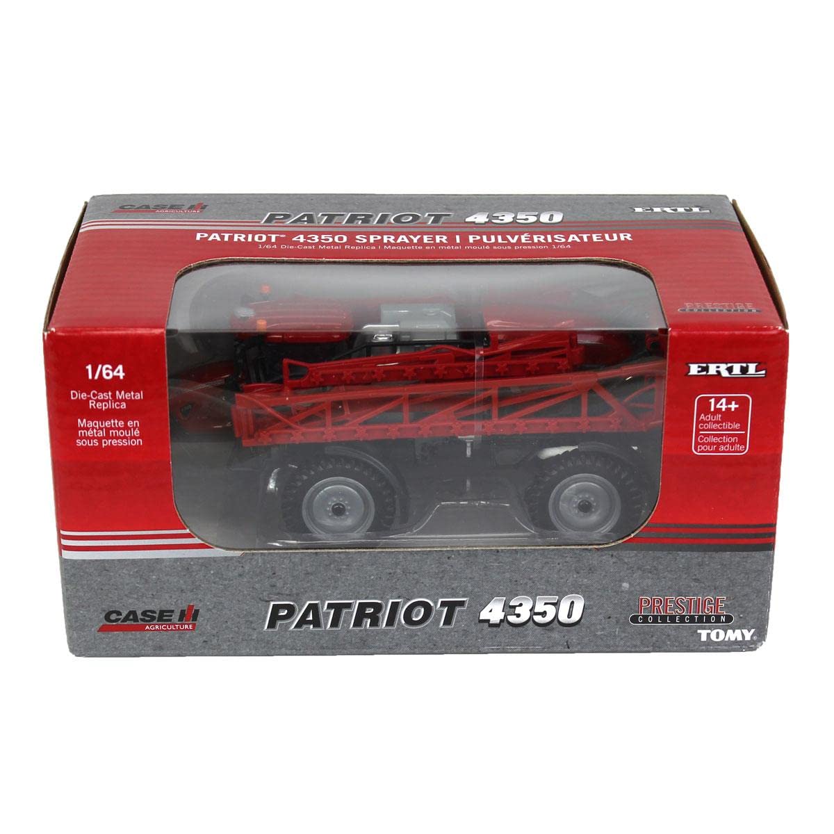 ERTL 1/64 Case IH Patriot 4350 Self-Propelled Sprayer, Prestige Collection 44263