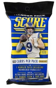 2022 nfl score football pack - 60 trading cards per pack