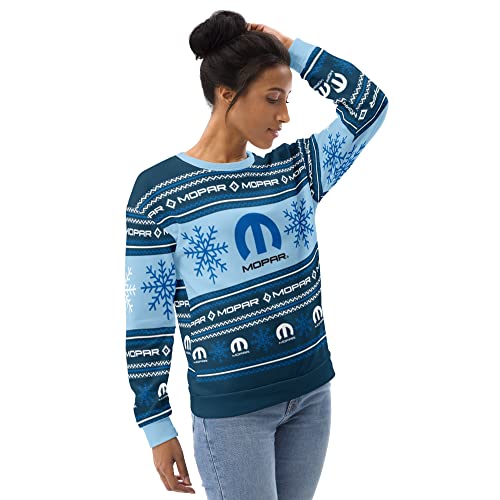 Mopar Logo Holiday Unisex Crew Neck Sweatshirt