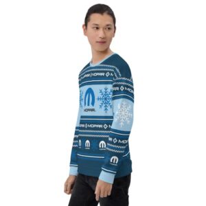 Mopar Logo Holiday Unisex Crew Neck Sweatshirt