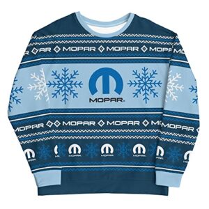 Mopar Logo Holiday Unisex Crew Neck Sweatshirt