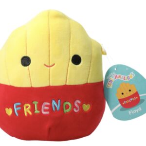 Squishmallows Official Kellytoy Plush 7 Inch Squishy Stuffed Toy Animal (Floyd The French Fry)