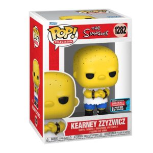 Funko Pop! The Simpsons Kearney Zzyzwicz NYCC 2022 Exclusive Bundle with Pop Protector