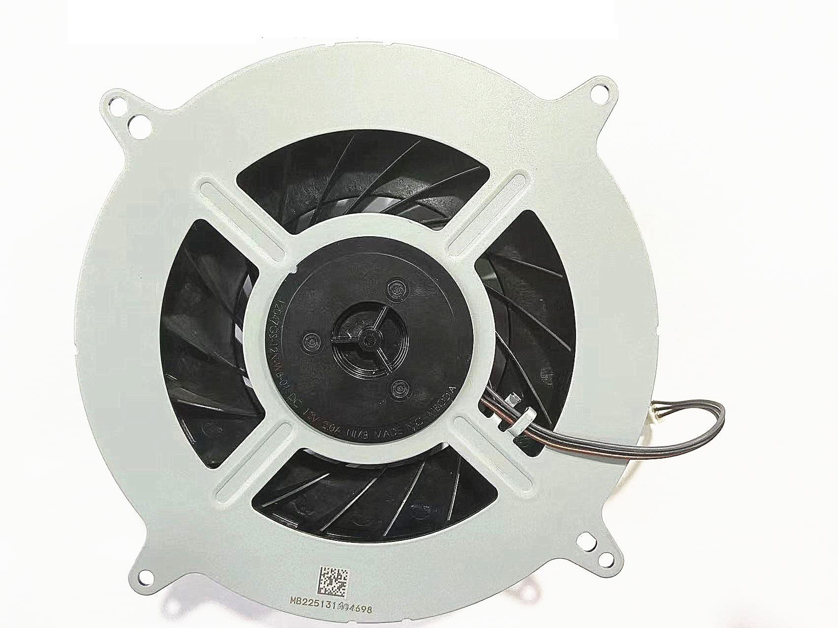 Internal Cooling Fan Replacement for Sony Playstation 5 PS5, 12047-GS-12NWB-01 DC12V, 18 Blades