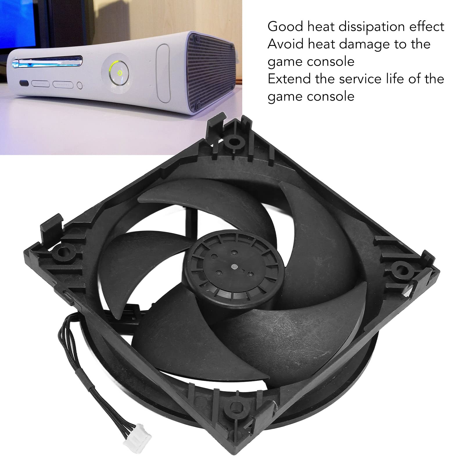 Replacement Internal Cooling Fan for One, Cooling Fan Game Console Internal Heatsink Cooler for One for Consola One