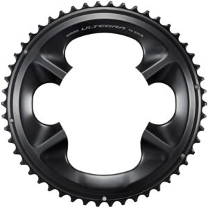 shimano ultegra fc-r8100 12-speed chainring - 50t, asymmetric 110 bcd, black, nk