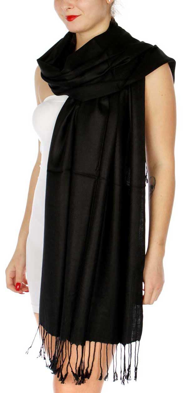 SERENITA Pashmina Shawls Wraps for Women. Dress Cover Up Formal. Cashmere Feel Wrap for Evening Dress.