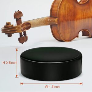 Viotti Dark Olive Rosin for Violin, Viola & Cello: Super-Smooth Rosin Engineered with Advanced Technology for Superior Grip with Low Dust, Shipped in Padded Protective Case to Prevent Cracking