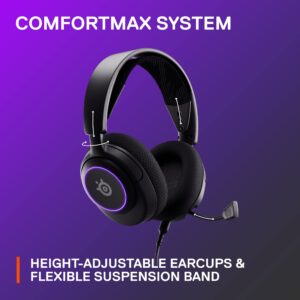 New SteelSeries Arctis Nova 3 Multi-Platform Gaming Headset - Signature Arctis Sound - ClearCast Gen 2 Mic - PC, , Mobile (Renewed)