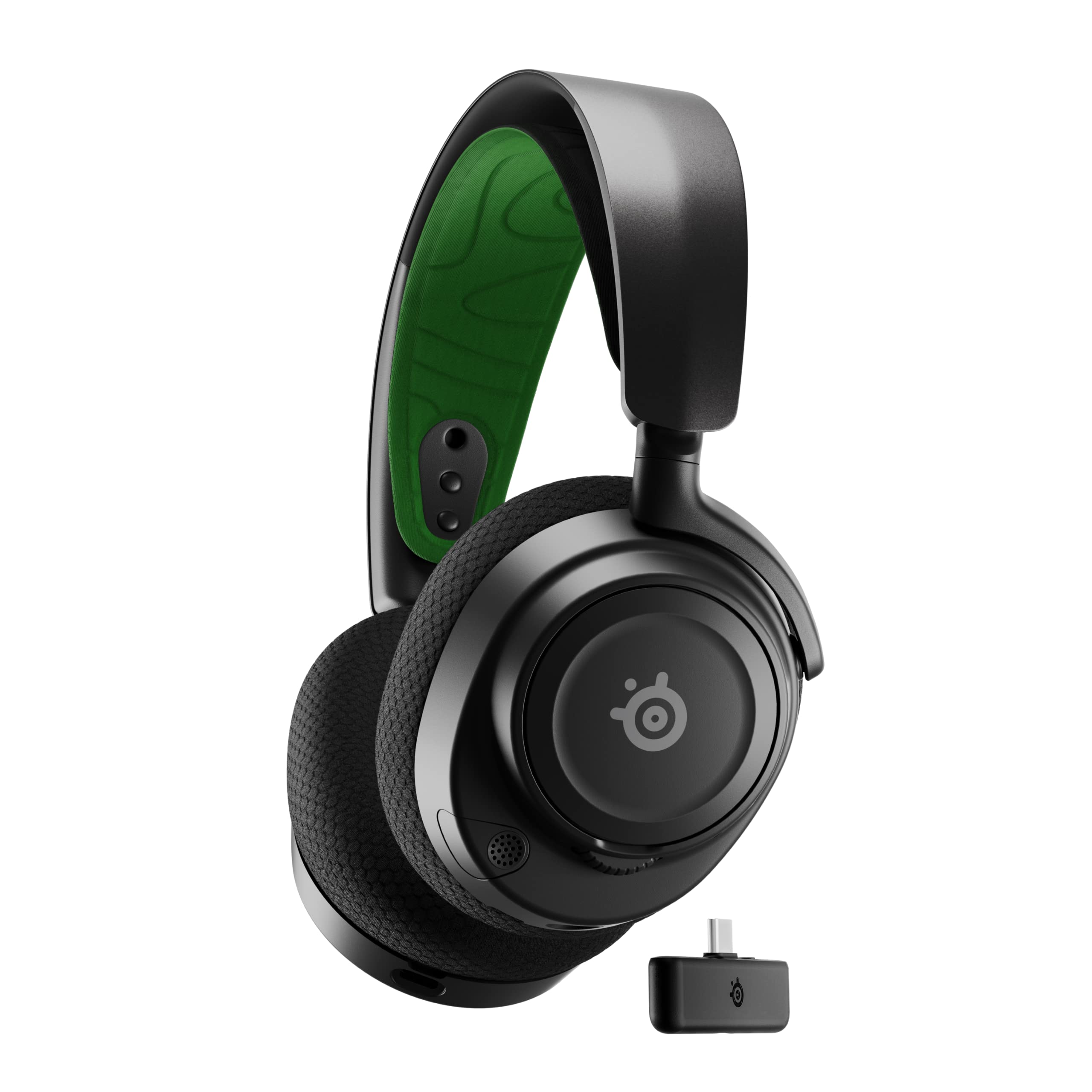 SteelSeries Arctis Nova 7X Wireless Multi-Platform Gaming Headset — Nova Acoustic System — Simultaneous Wireless 2.4GHz + Bluetooth — 38Hr Battery — USB-C — Xbox, PC, PS, Switch, Mobile (Renewed)