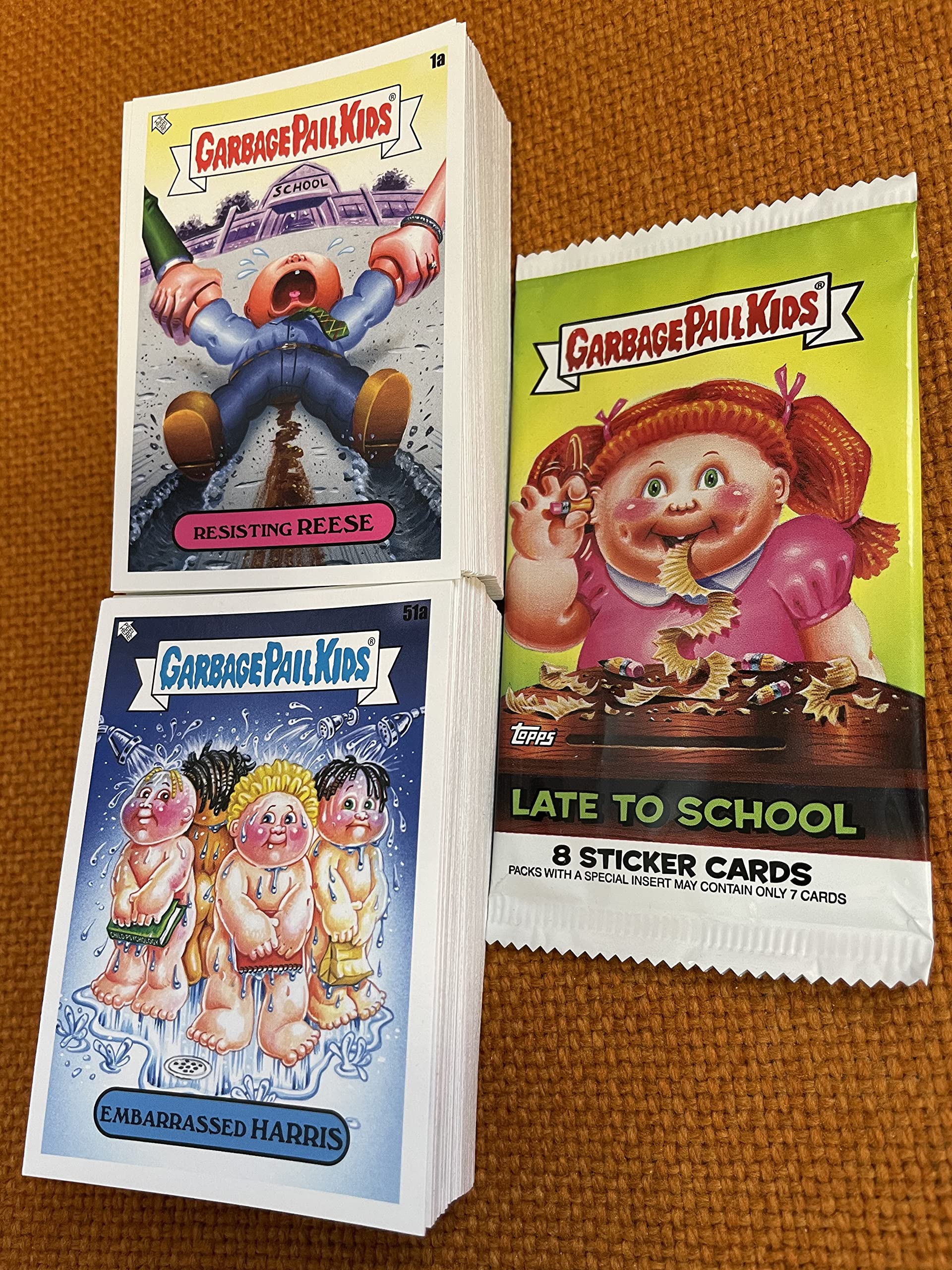 2020 Topps Garbage Pail Kids Late to School 200 Trading Card Sticker Base Set