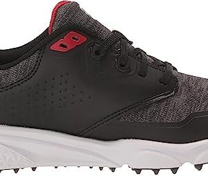 Callaway Men's Coronado V3 Sl Golf Shoe, Black/Red, 12 Wide