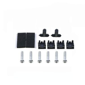 Replacement Console Screws with Rubber Foot Cover Set for PS2 PS3 Slim 2000 3000 4000 70000 Console Screw Kit Repair Parts (A)