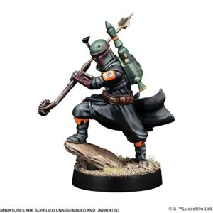 Atomic Mass Games Star Wars: Legion Boba Fett (Daimyo) Operative Expansion - Tabletop Miniatures Game, Strategy Game for Kids and Adults, Ages 14+, 2 Players, 3 Hour Playtime, Made