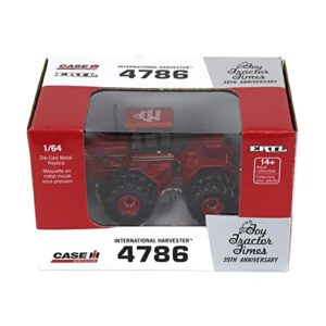 ERTL 1/64 International Harvester 4786 4WD w/Front & Rear Duals, Toy Tractor Times 39th Anniversary 16458