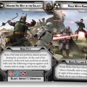 Atomic Mass Games Star Wars: Legion Boba Fett (Daimyo) Operative Expansion - Tabletop Miniatures Game, Strategy Game for Kids and Adults, Ages 14+, 2 Players, 3 Hour Playtime, Made