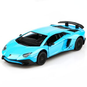 tokaxi 1/36 scale lp750-4 sv diecast car models,pull back vehicles toy cars,cars gifts for boys girls