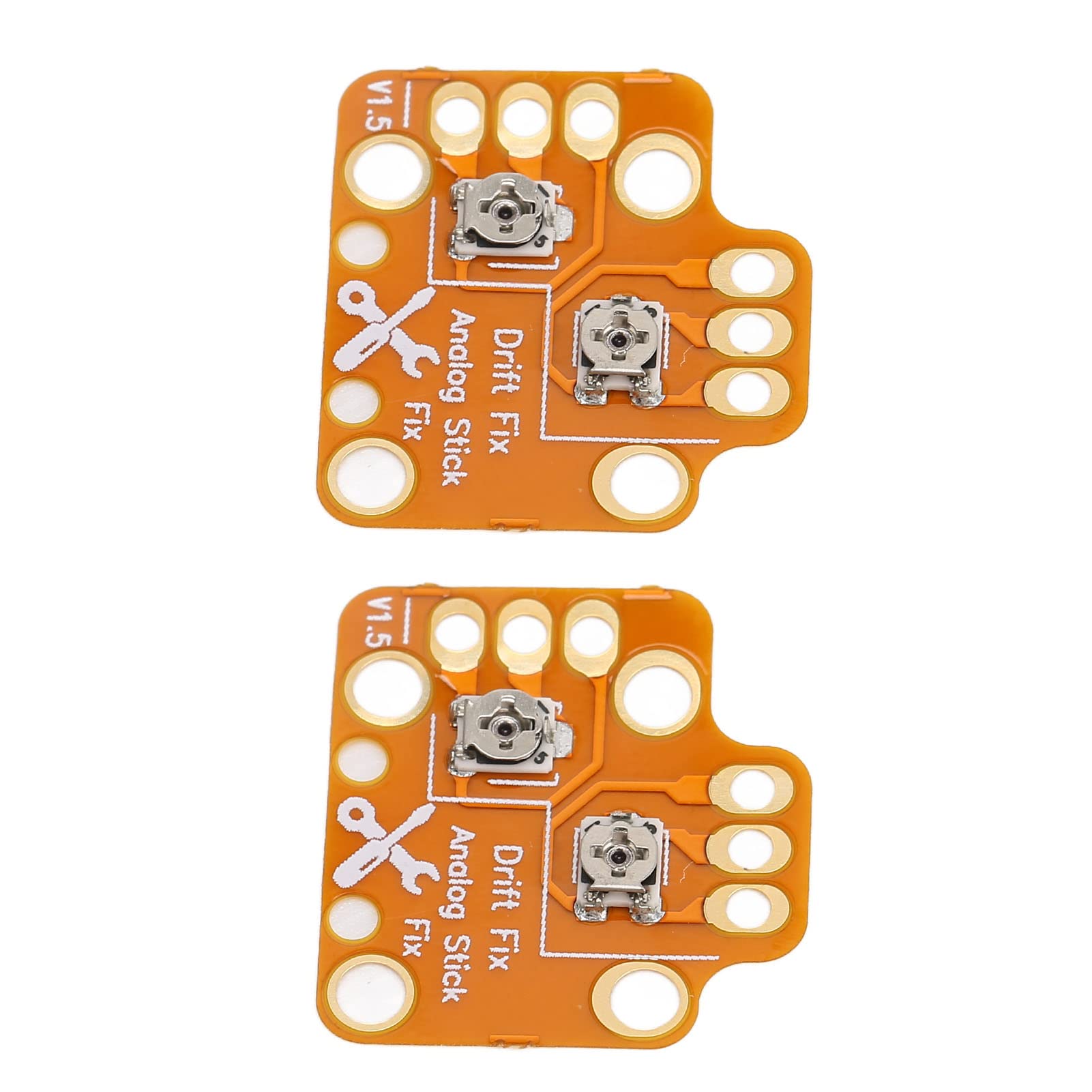 Pomya Game Controller Drift Fix Mod, for ONE, Series S X Gamepad, Universal 3D Analog Joystick Stick Drift Repair Board, Rugged and, 2pcs [Video Game] [Video Game]