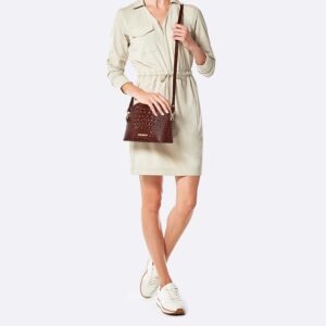 BRAHMIN Pecan Melbourne Small Georgina