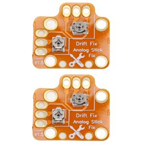 Pomya Game Controller Drift Fix Mod, for ONE, Series S X Gamepad, Universal 3D Analog Joystick Stick Drift Repair Board, Rugged and, 2pcs [Video Game] [Video Game]