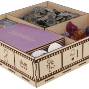 The Broken Token Game Organizer Compatible with Villainous