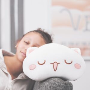 Snuggillows Weighted Stuffed Animals - 5lb Weighted Stuffed Cat Plush, 20" - Cute Big Stuffed Animals