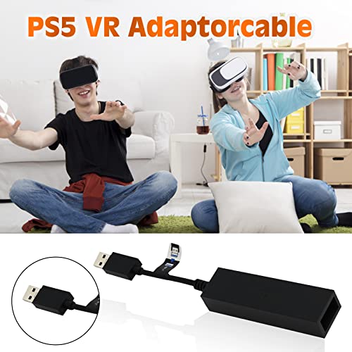 HPX PS VR Controller Camera Adapter: Converter Cable Mini Camera Adapter Connector Cable for PS5 PS4 PSVR