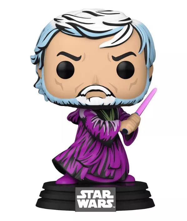 Funko Star Wars Retro Series Exclusive Pop Vinyl Collectible Figure w/ Child Sticker (Ben Kenobi + Sticker)