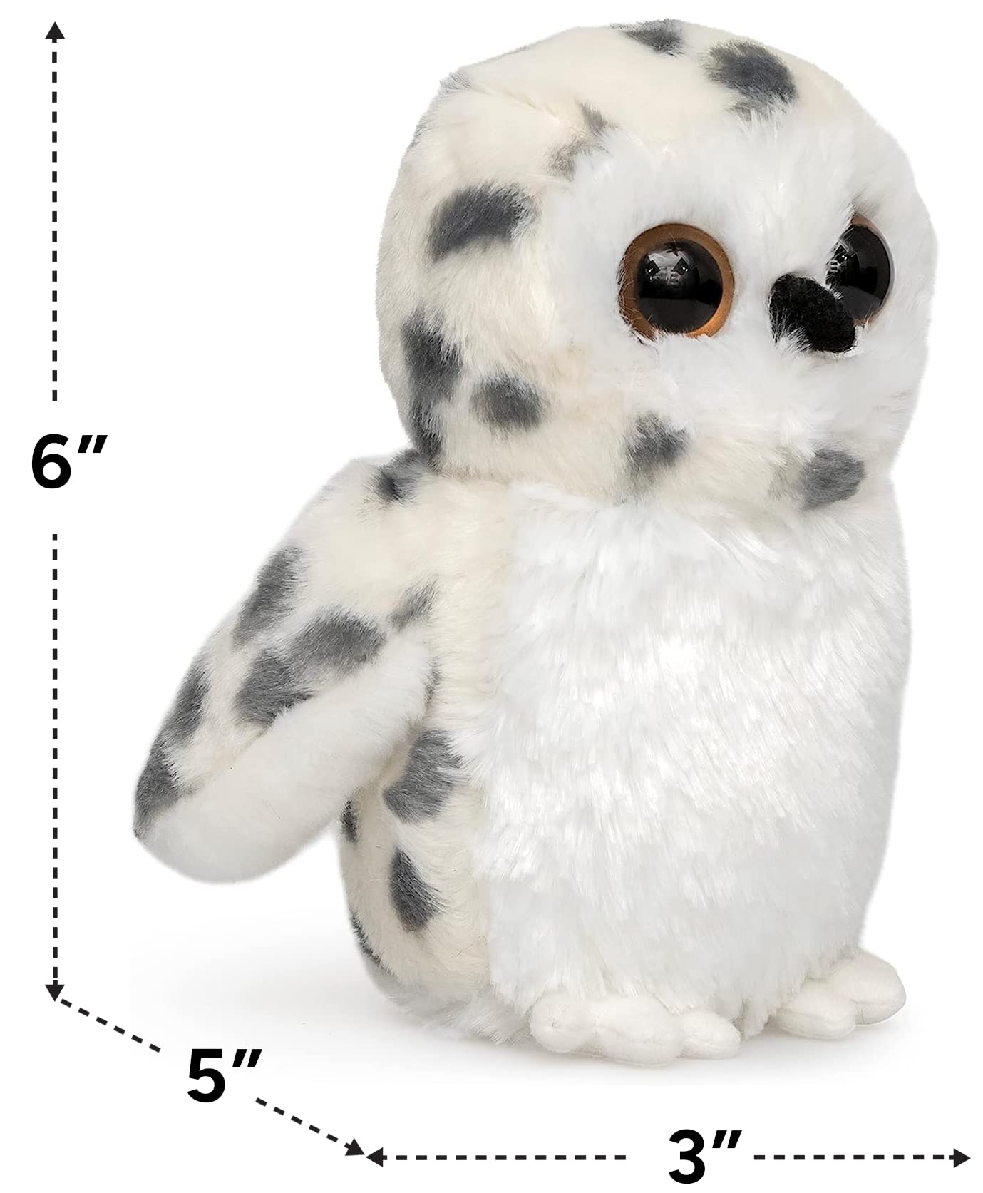 Jolitee Hedda Owl Stuffed Animal, Stuffed Owl Plush Toy (Hedda Owl)