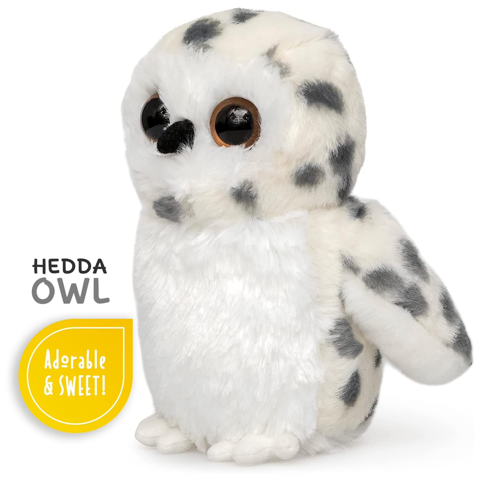 Jolitee Hedda Owl Stuffed Animal, Stuffed Owl Plush Toy (Hedda Owl)