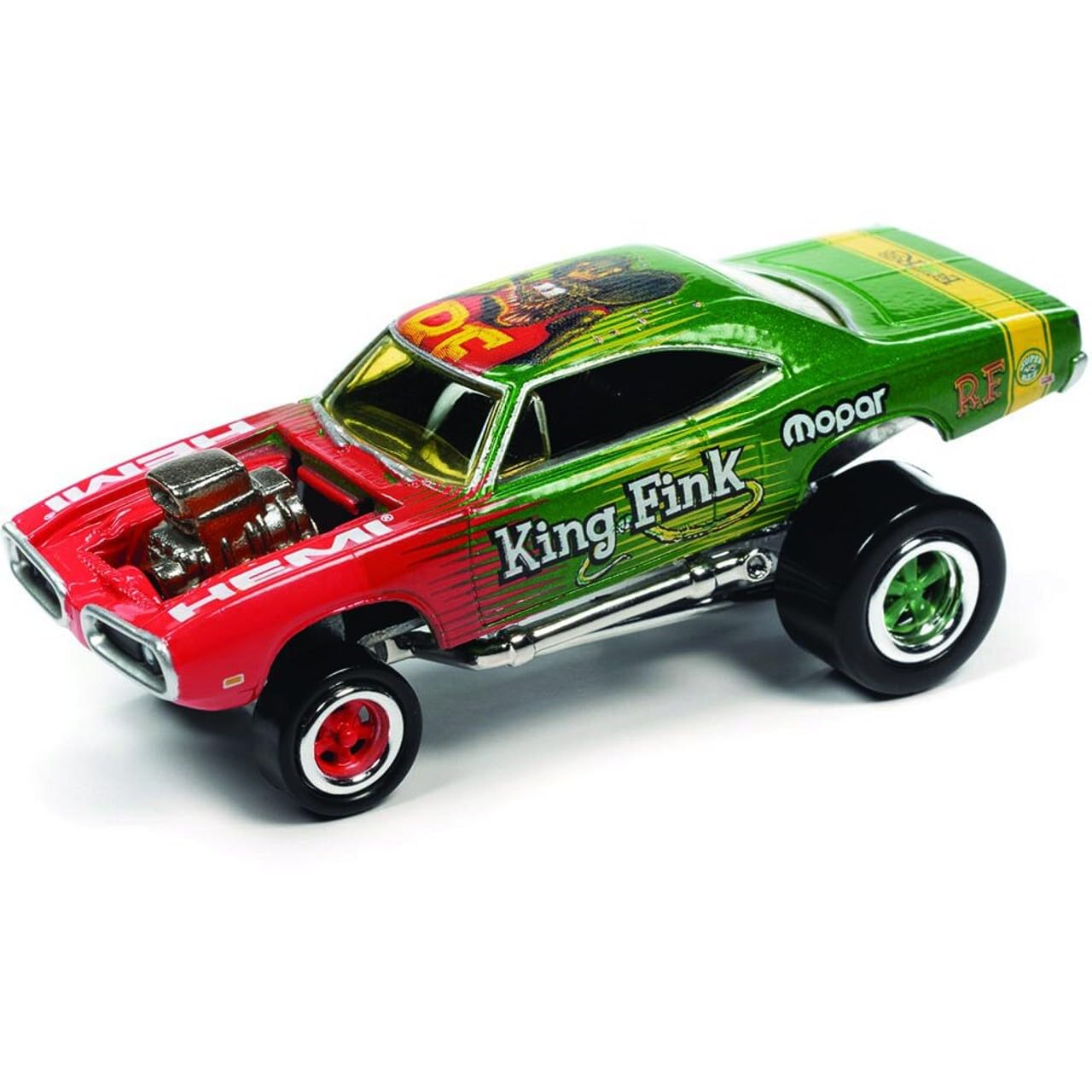 Johnny Lightning JLPC008 Pop Culture 1970 Dodge Super Bee Rat Fink