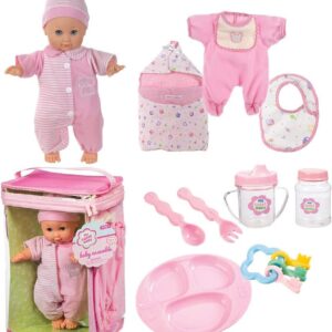 Toysmith My Sweet Baby Magic Baby Bottles, Baby Care Set, and Deluxe Baby Ensemble; Complete Baby Doll Care Set