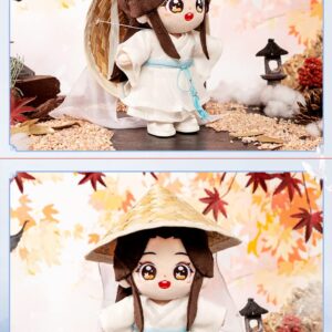 XFApreal Plush Doll, Xie Lian Hua Cheng Dress-Up Doll, Anime Figures Doll of Heaven Official's Blessing: Tian Guan Ci Fu (Xie-lian, Cotton)