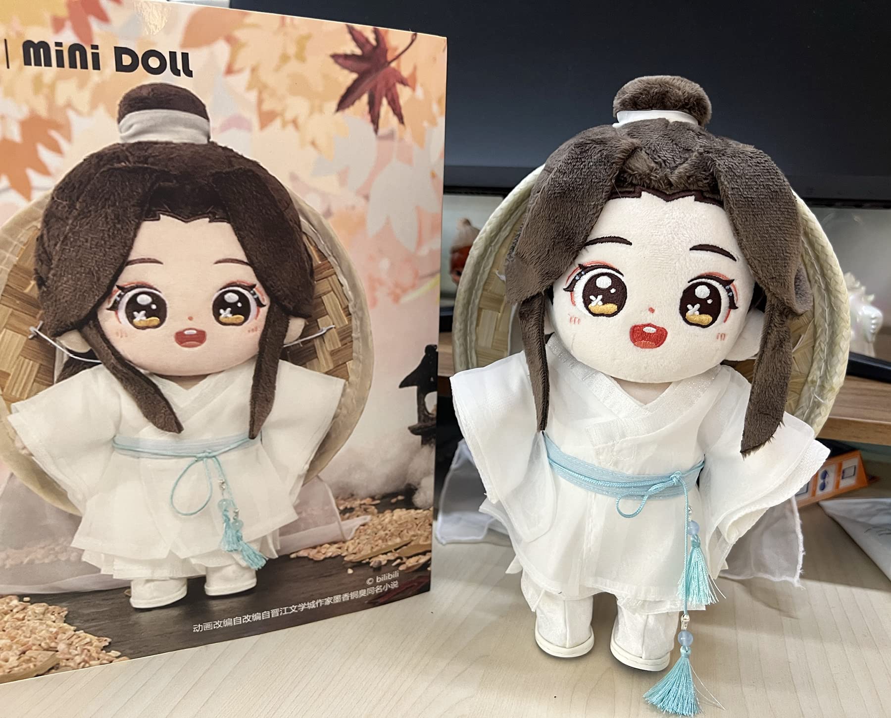 XFApreal Plush Doll, Xie Lian Hua Cheng Dress-Up Doll, Anime Figures Doll of Heaven Official's Blessing: Tian Guan Ci Fu (Xie-lian, Cotton)